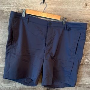 All in Motion - Men's Cargo Golf Shorts 8" - 40W Gray